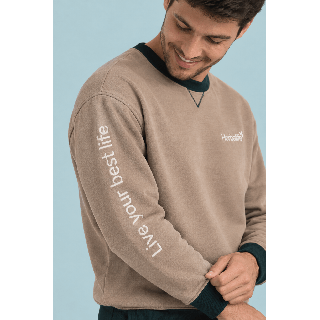 NATHAN CREW NECK SWEATSHIRT